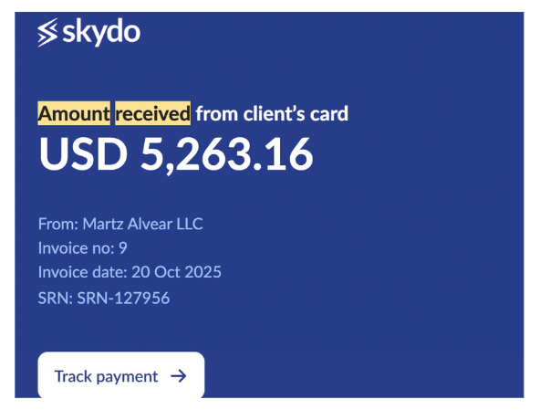 Payment Proof 1